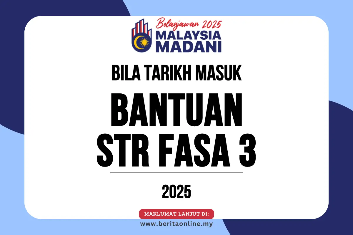 BANTUAN STR MASUK BILA