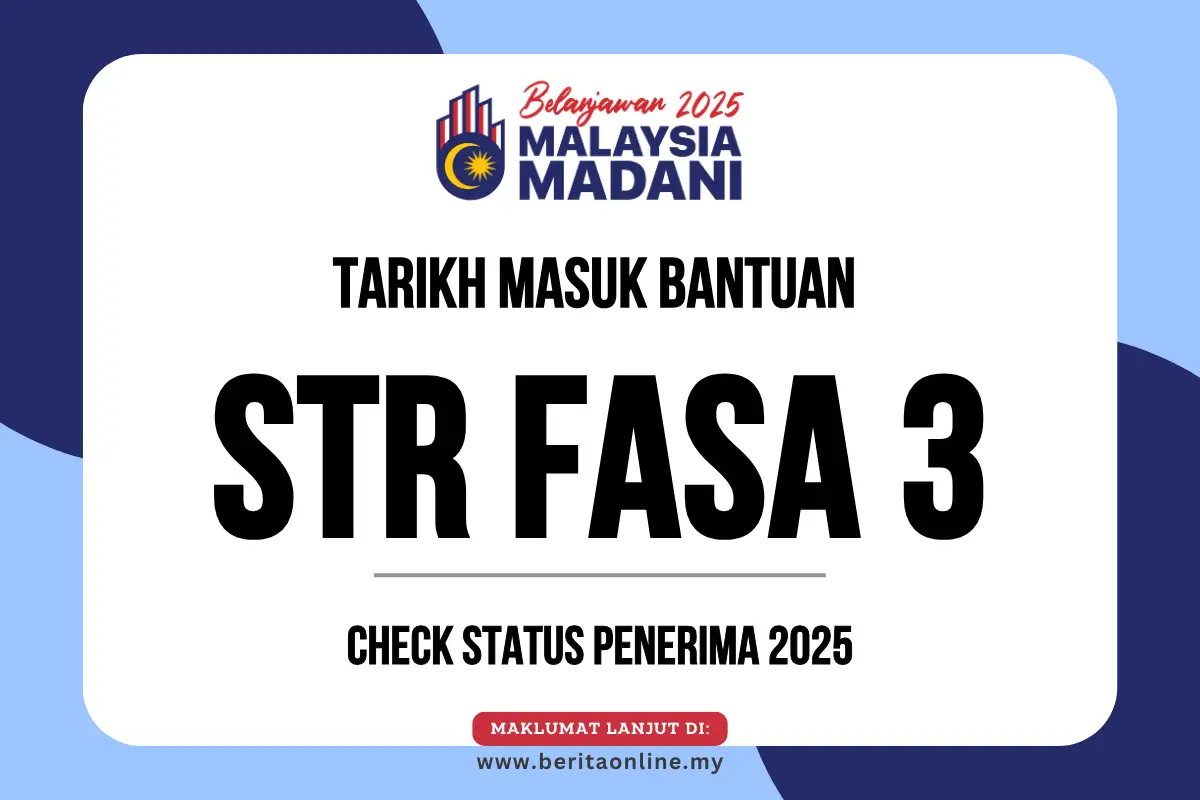 TARIKH MASUK STR 2025