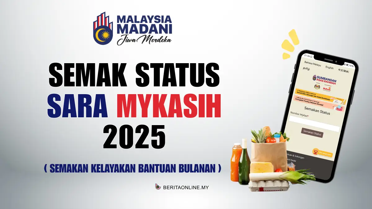 SEMAK STATUS SARA MYKASIH