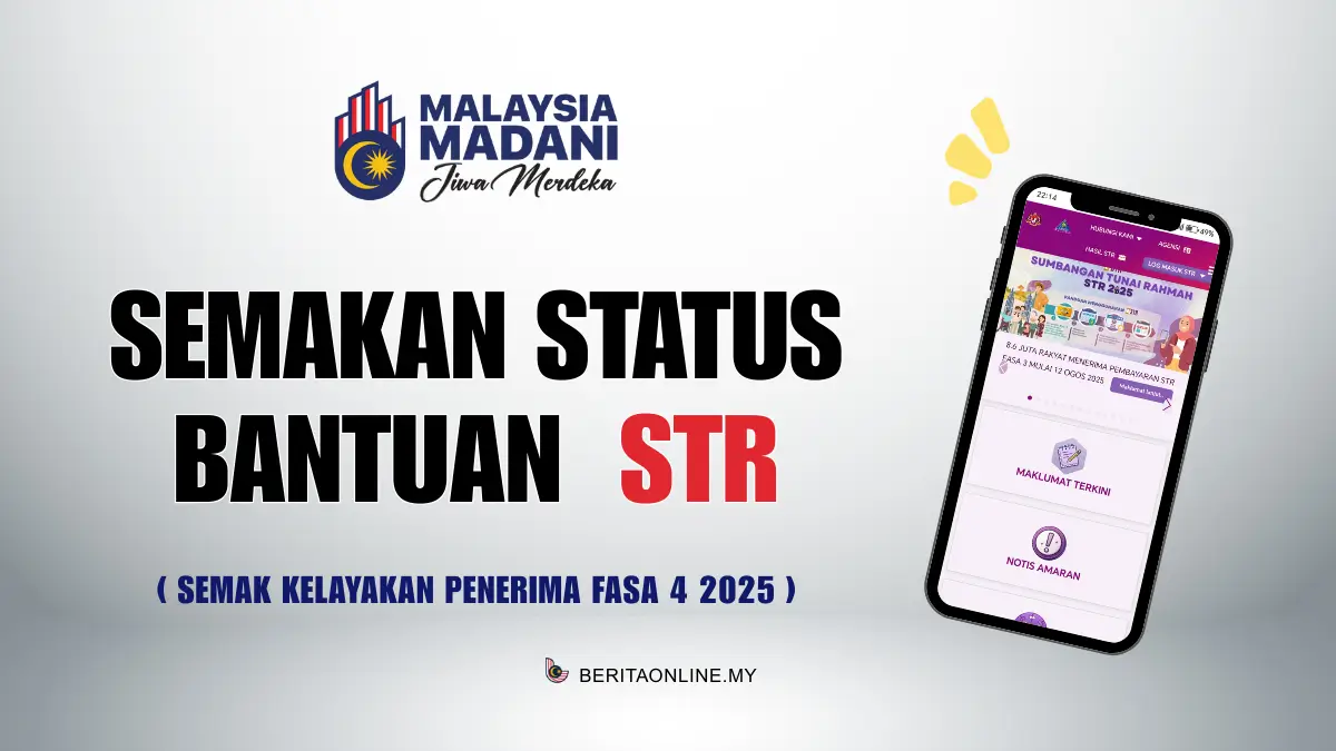 SEMAKAN STATUS BANTUAN STR