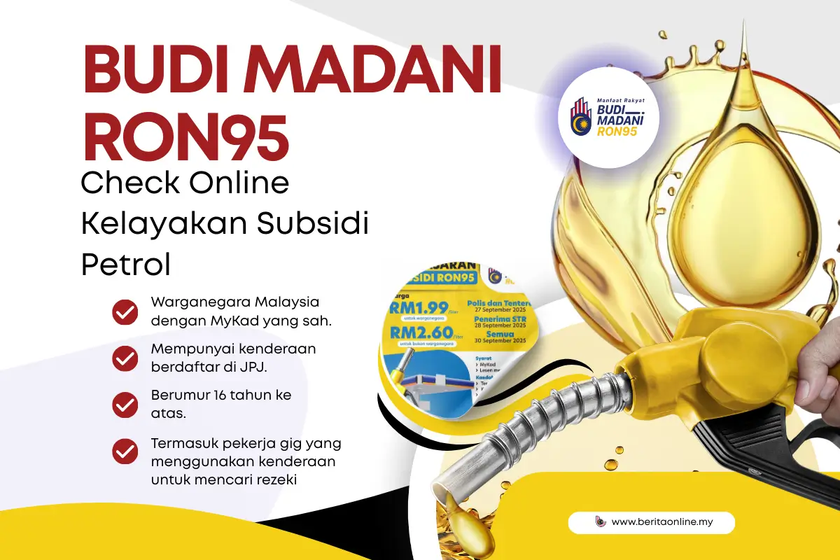 BUDI MADANI RON95 CHECK