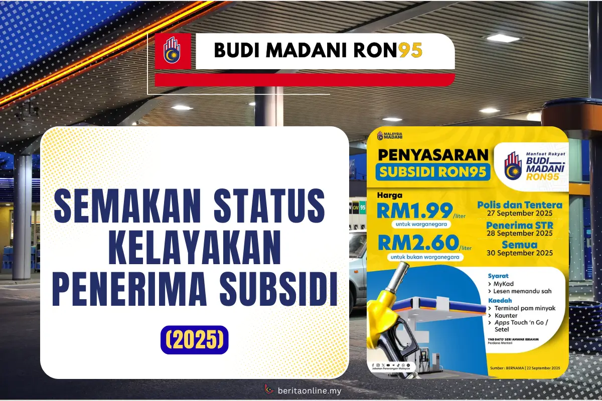 BUDI MADANI RON95 STATUS