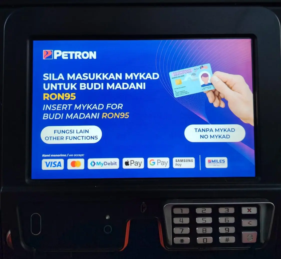 PANDUAN ISI MINYAK GUNA IC