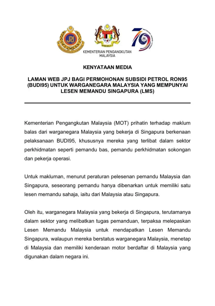 APA ITU BUDI 95 LESEN SG