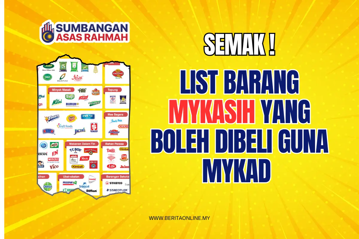 LIST BARANG MYKASIH