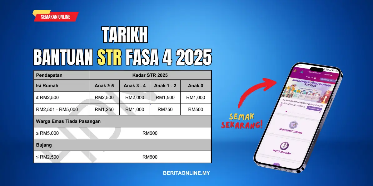 TARIKH BANTUAN STR