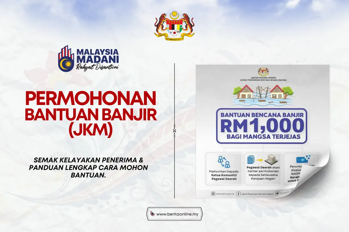 PERMOHONAN BANTUAN BANJIR JKM