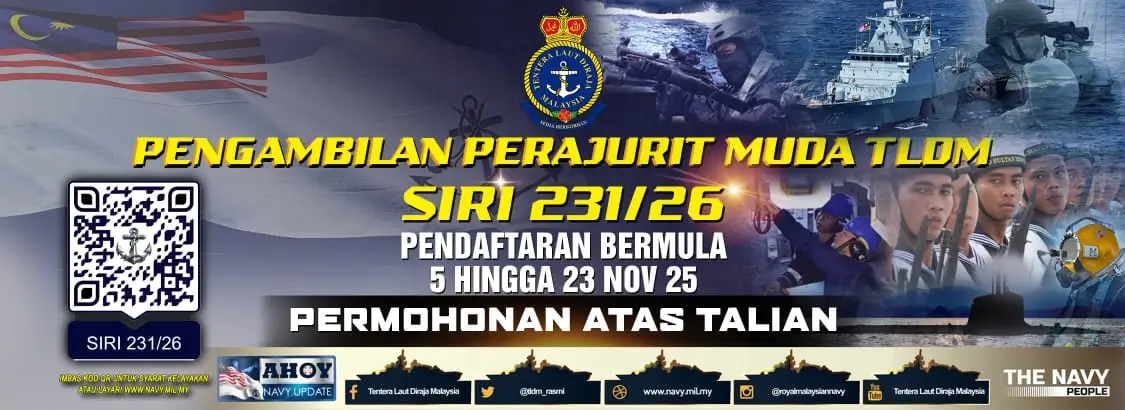 BILA TARIKH PERMOHONAN KEMASUKAN TLDM SIRI 231/26