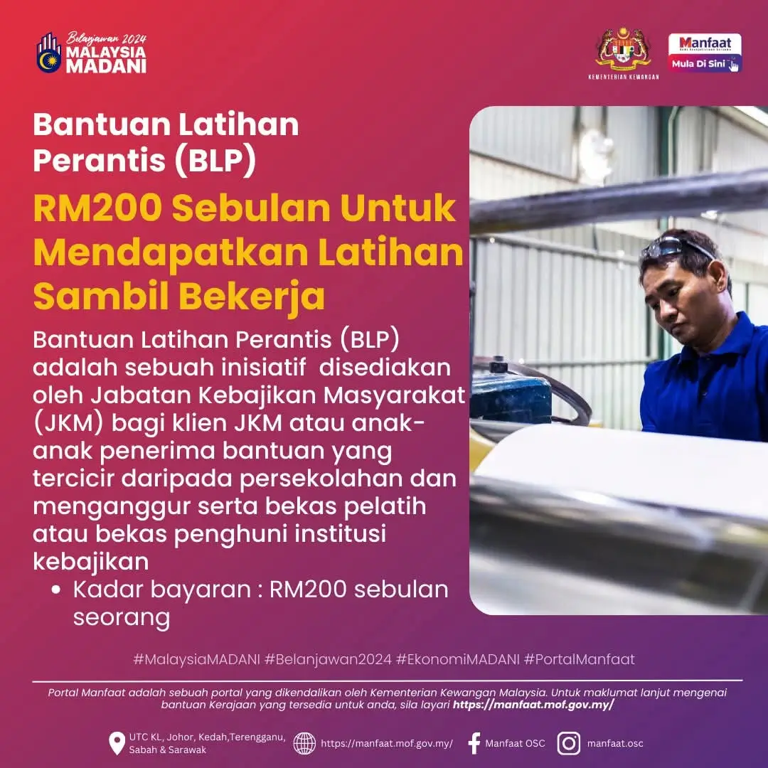 TUJUAN BANTUAN PERANTIS (BLP)