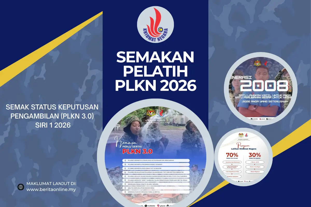 SEMAKAN PELATIH PLKN 2026