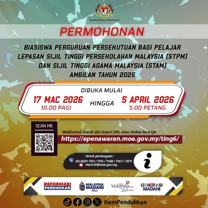 APA ITU BIASISWA PERGURUAN PERSEKUTUAN 2026