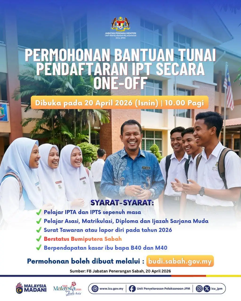 PERMOHONAN BUDI SABAH